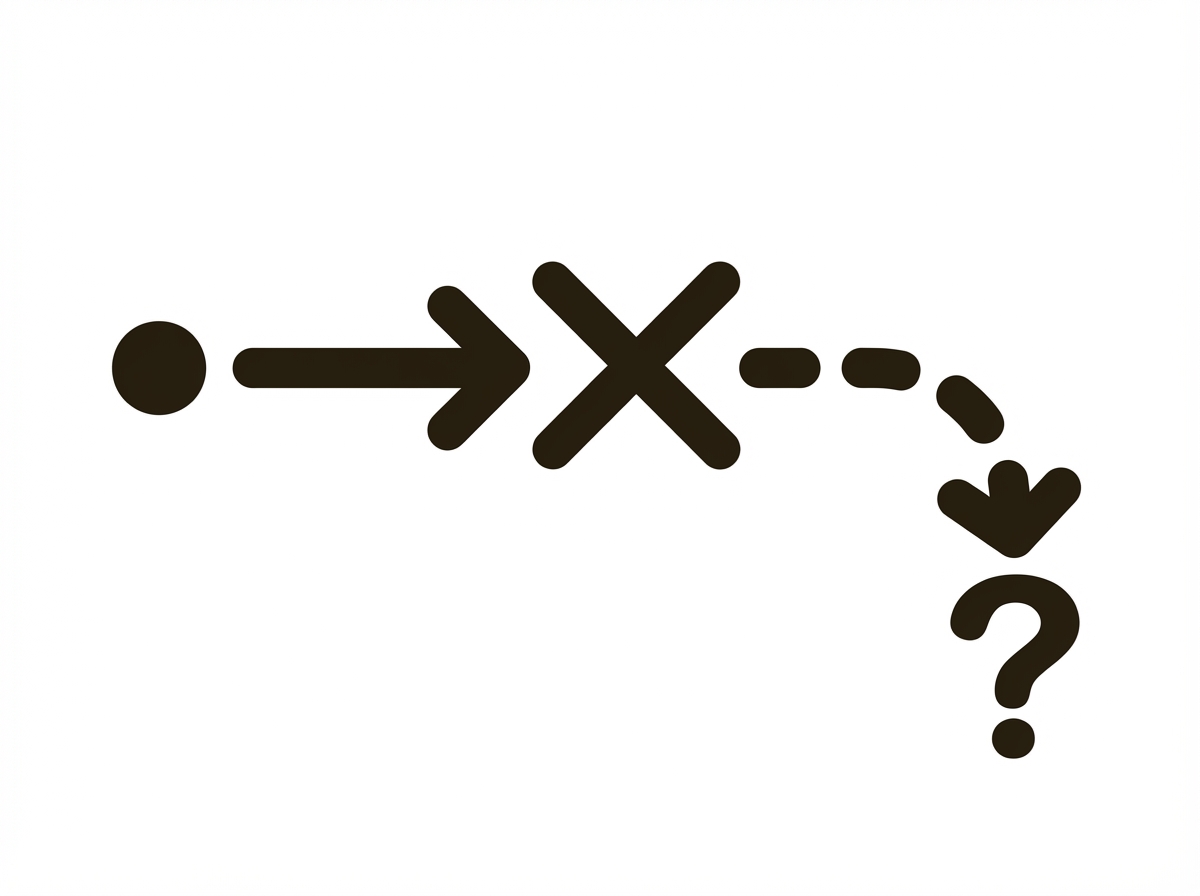 Tool fails → guess new params → drift from goal → waste context