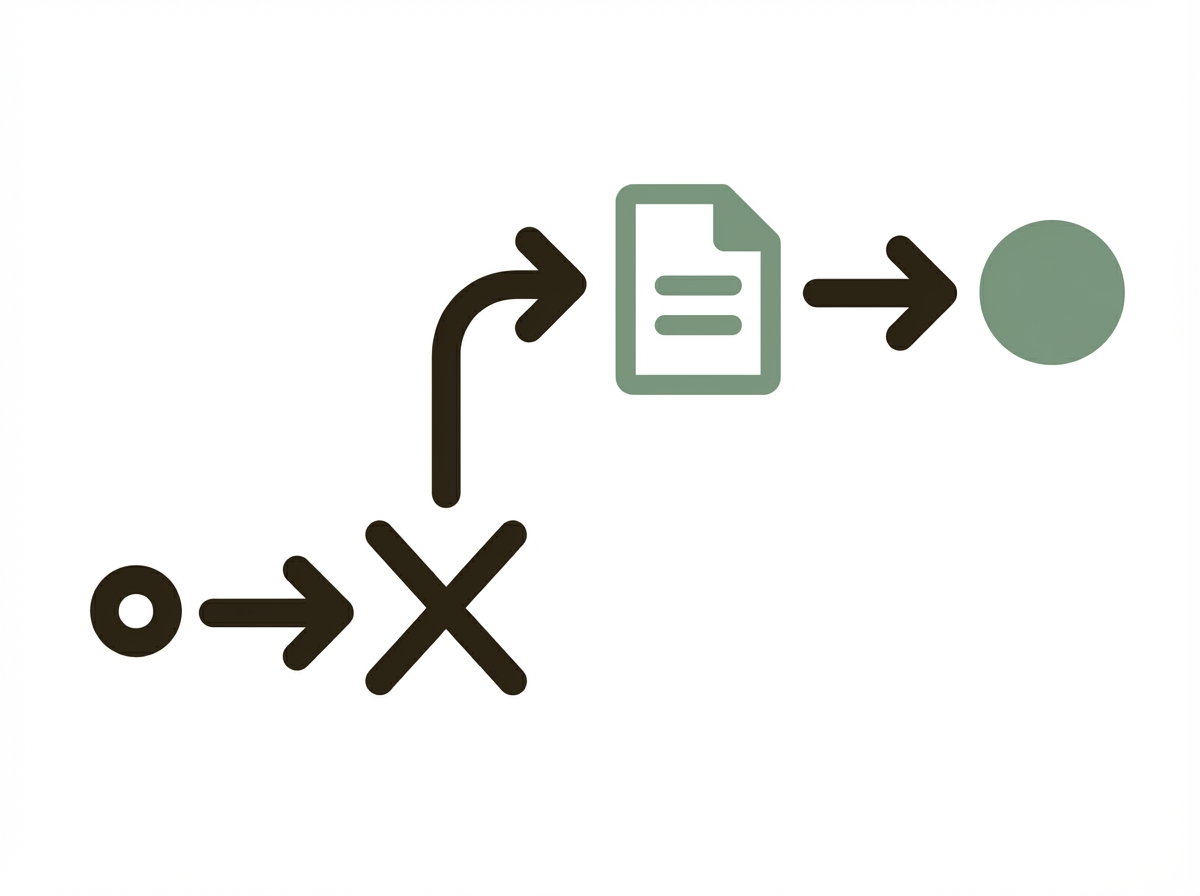 Tool fails → check plan → verify alignment → fix specific issue